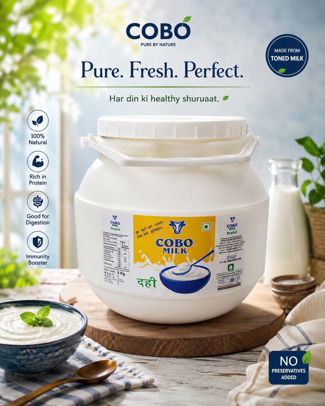 COBO Creamy Farm Dahi (Curd)